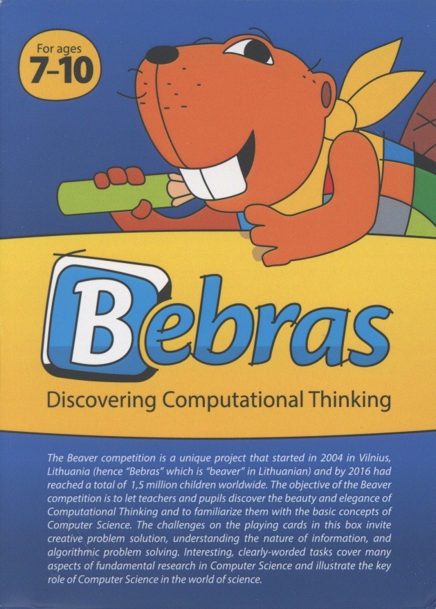 Bebras Playing Cards Beaver