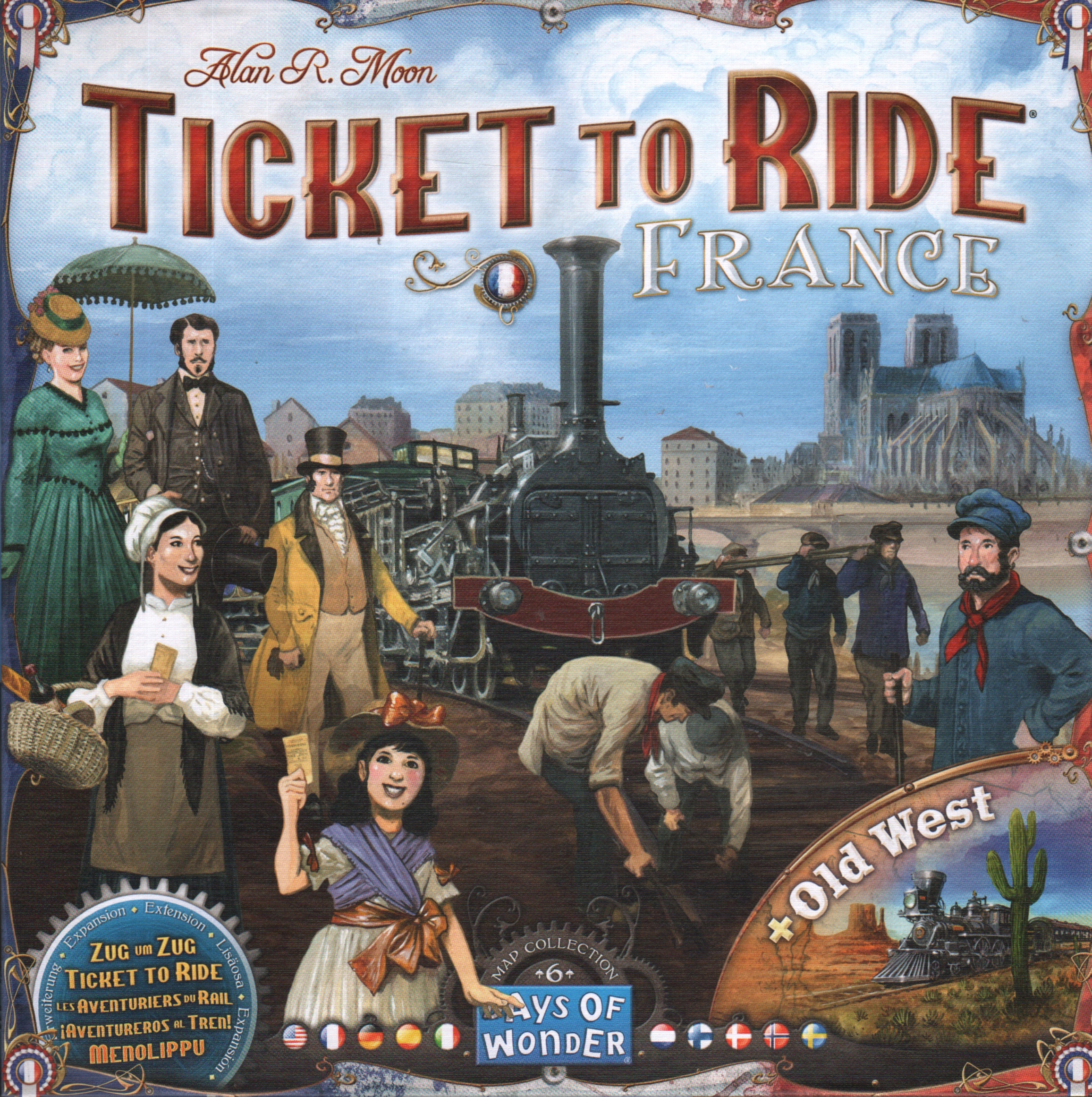 Ticket to Ride: France + Old West