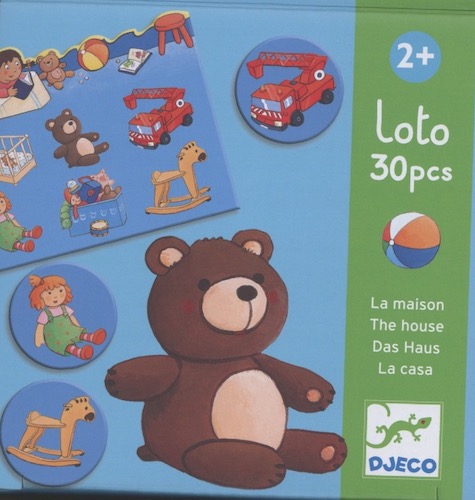 Loto (30 pcs): La maison (Het Huis)