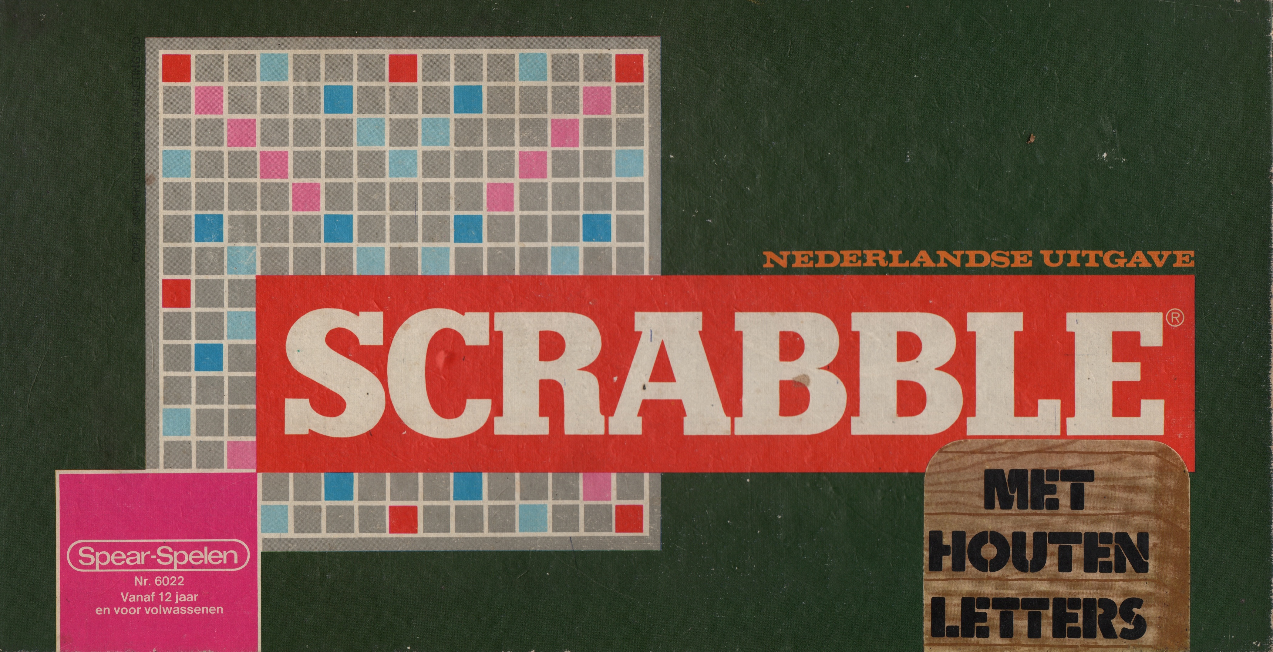 Scrabble: Nederlandse uitgave (met houten letters)