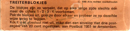 Treiterblokjes