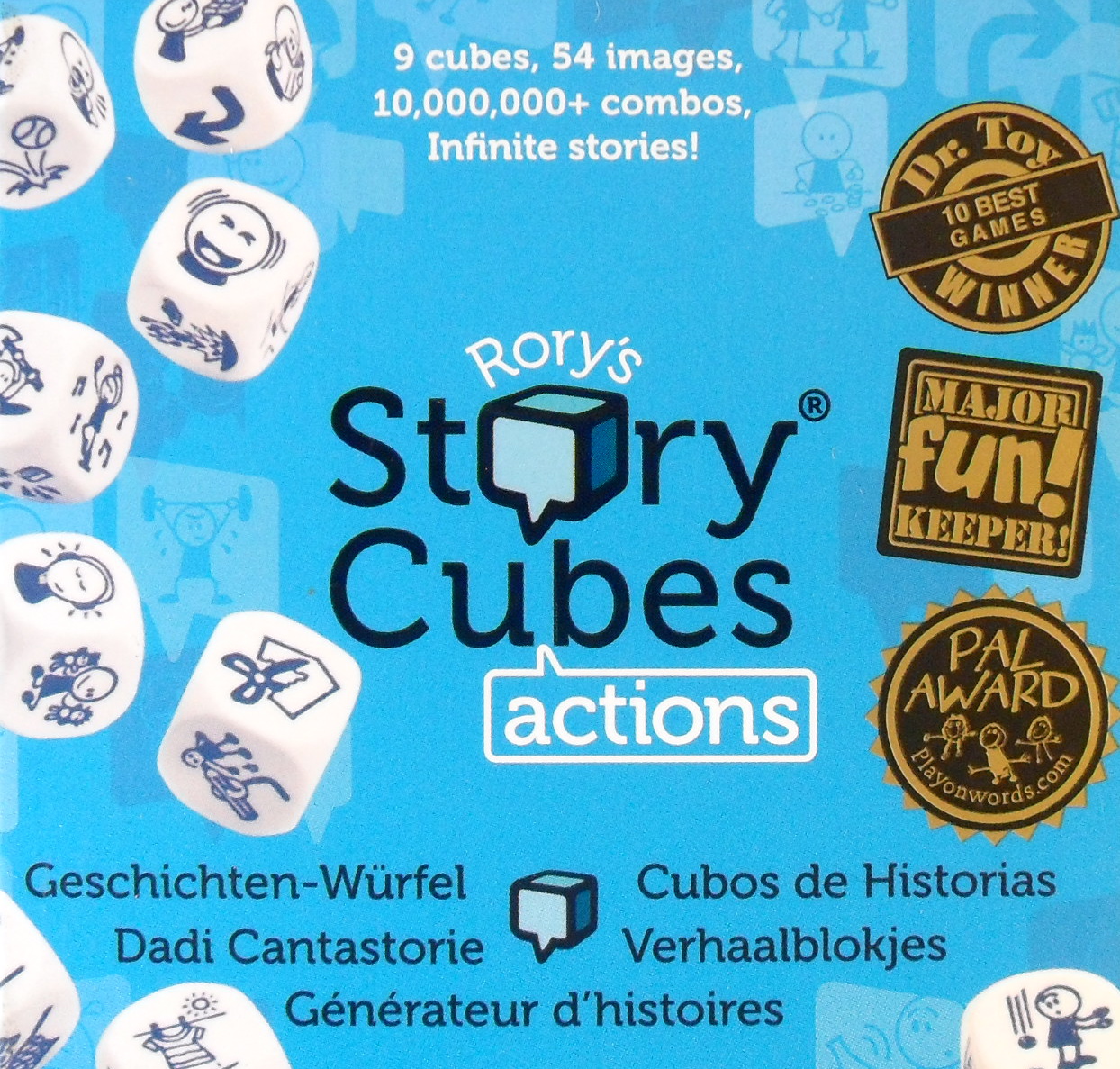 Rory's Story Cubes Actions (Story Cubes Werkwoorden)