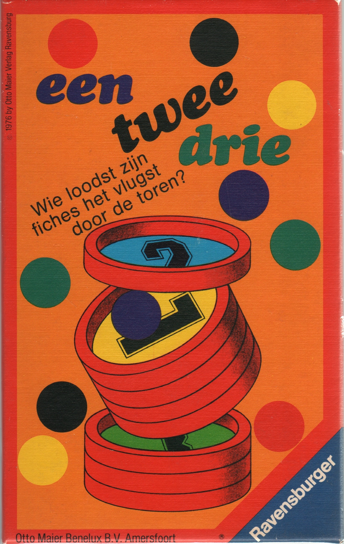 Een Twee Drie (Wie loodsts zijn fiches het vlugst door de toren?)