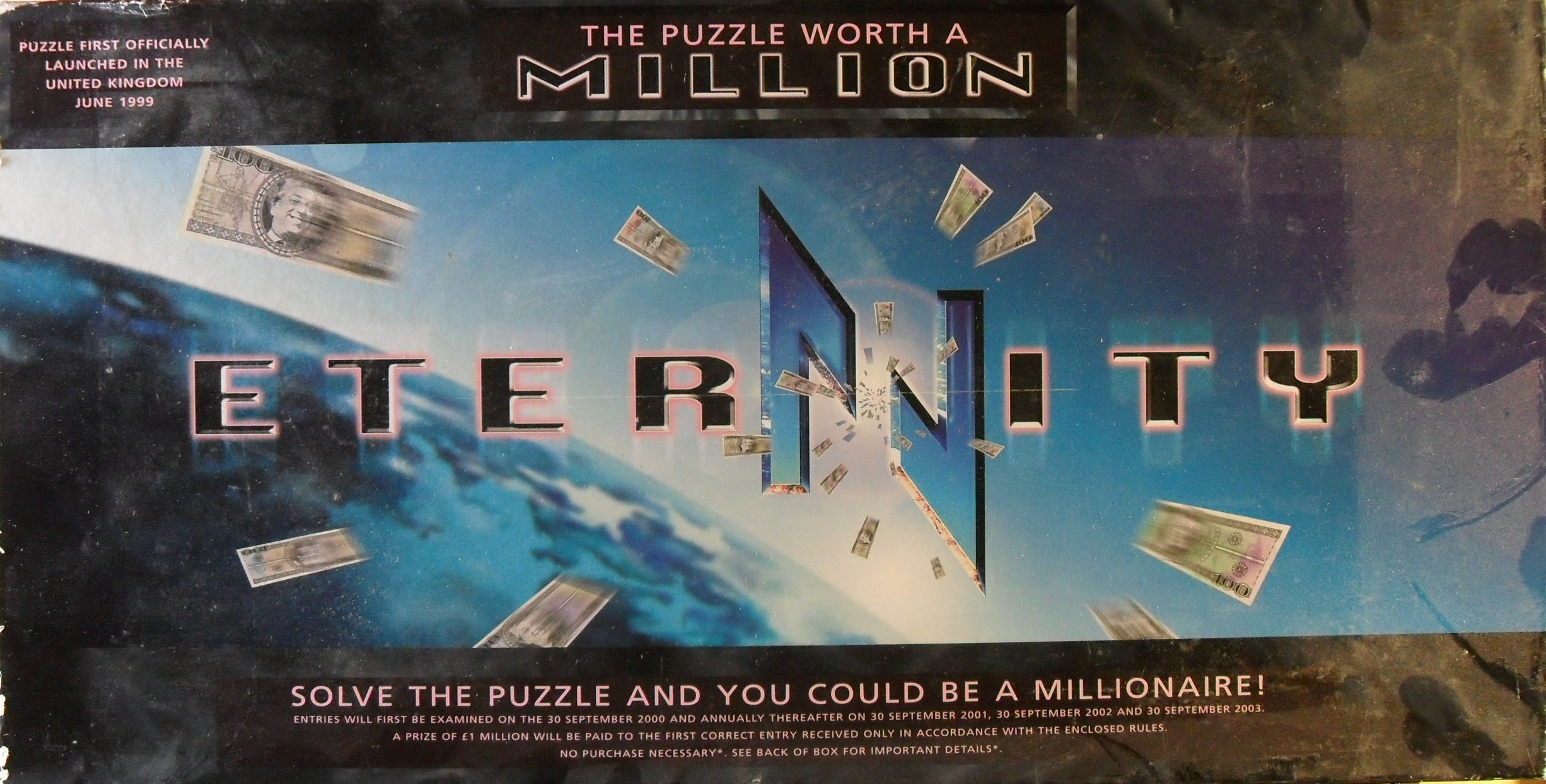 Eternity: The Puzzle Worth a Million