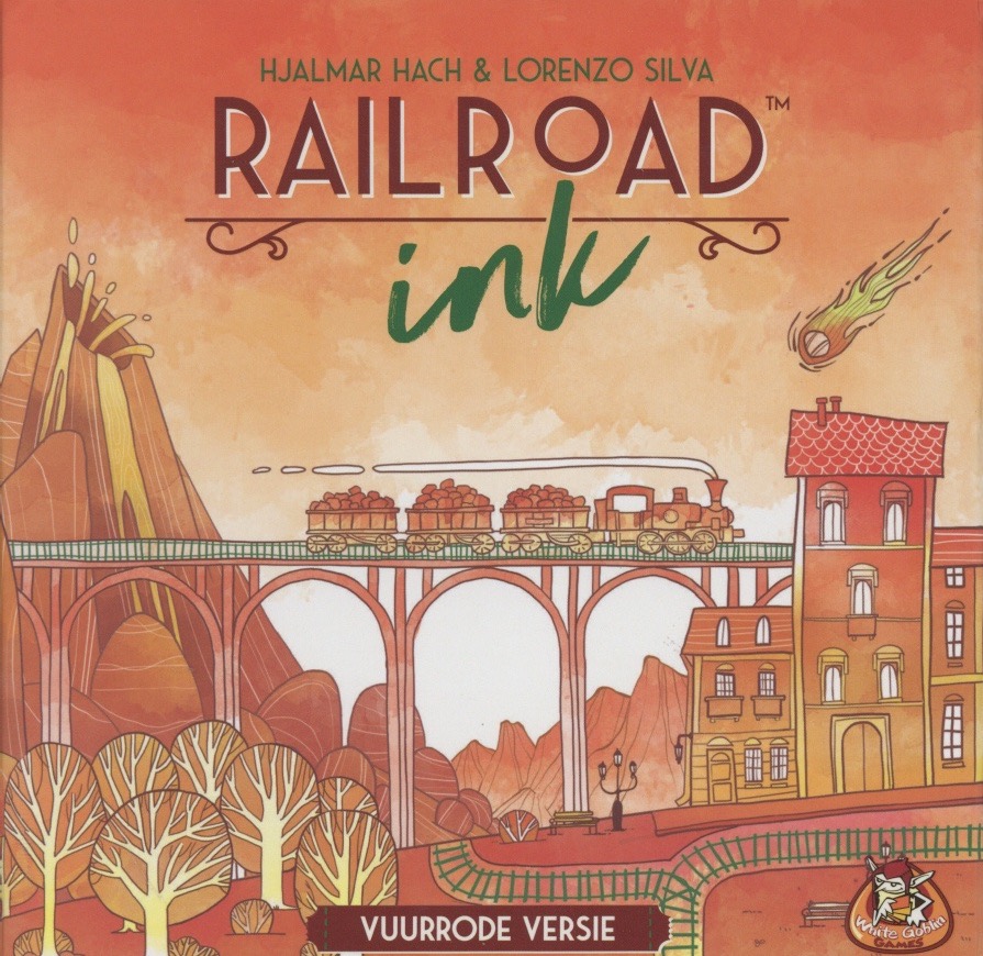 Railroad Ink: Vuurrode Versie