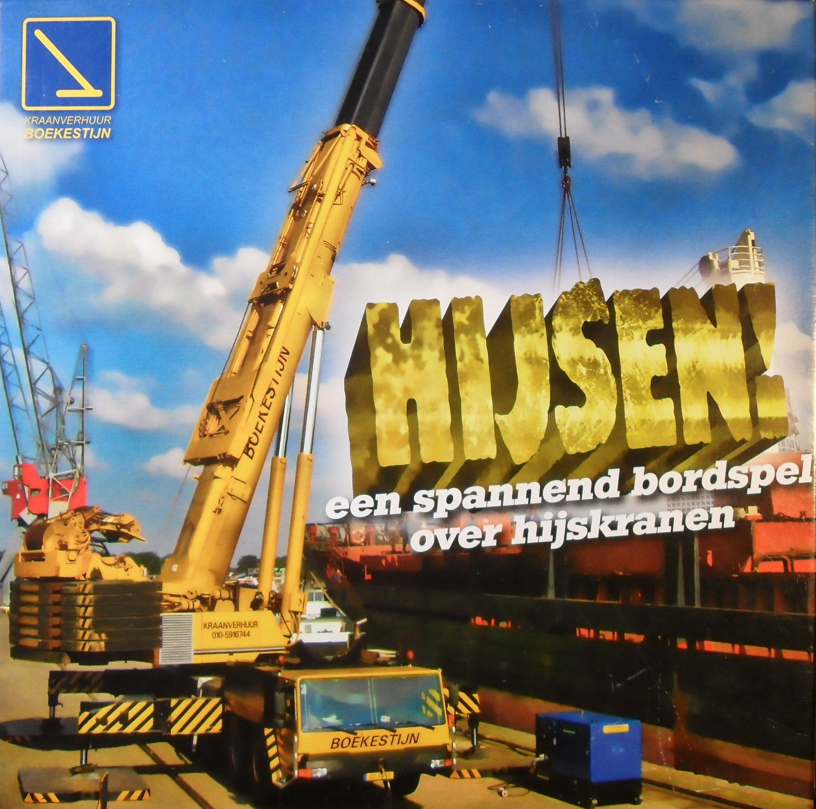 Hijsen! (Een spannend bordspel over hijskranen)
