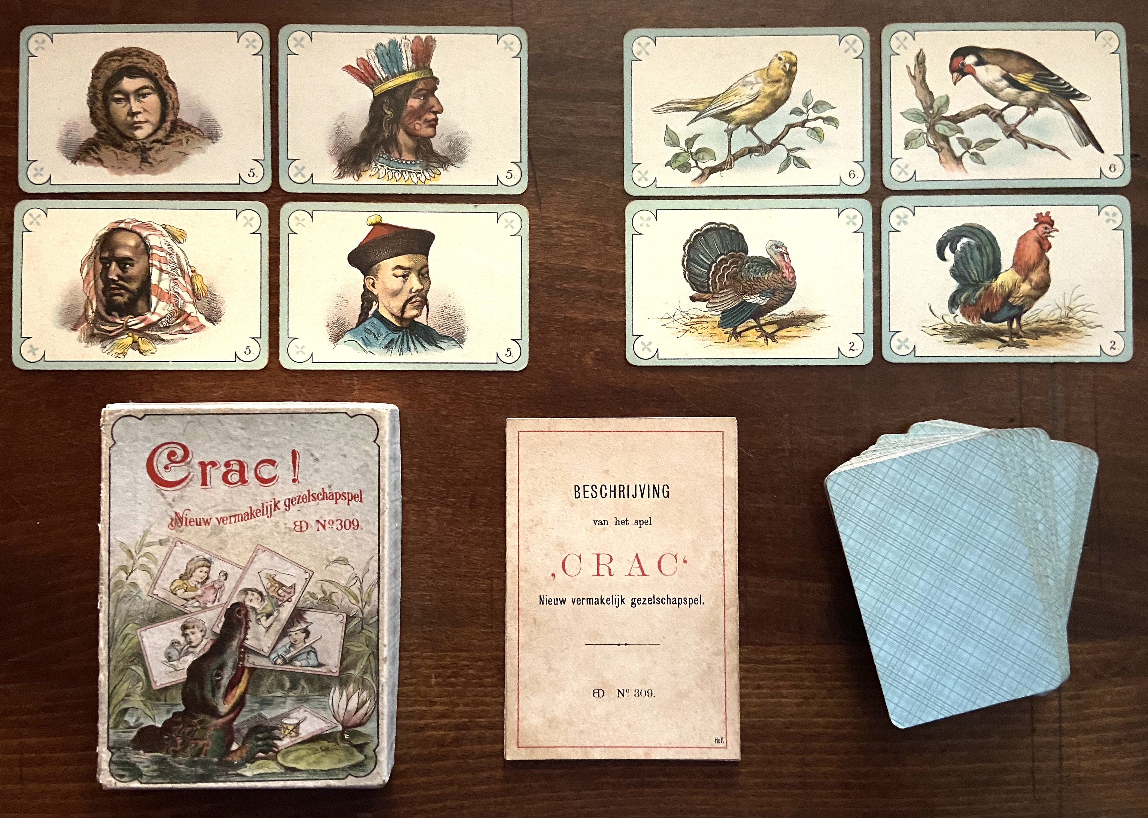 Crac! Nieuw Vermakelijk Gezelschapsspel