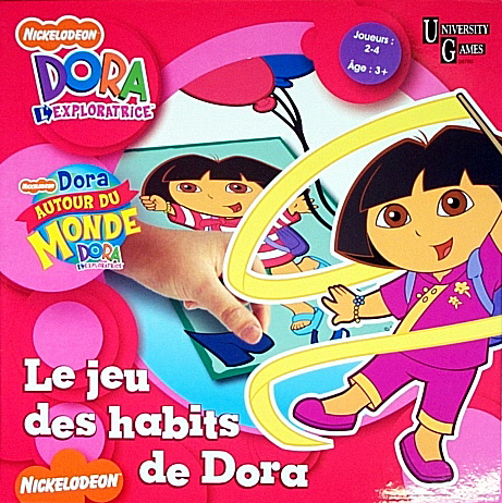 Le jeu des habits de Dora