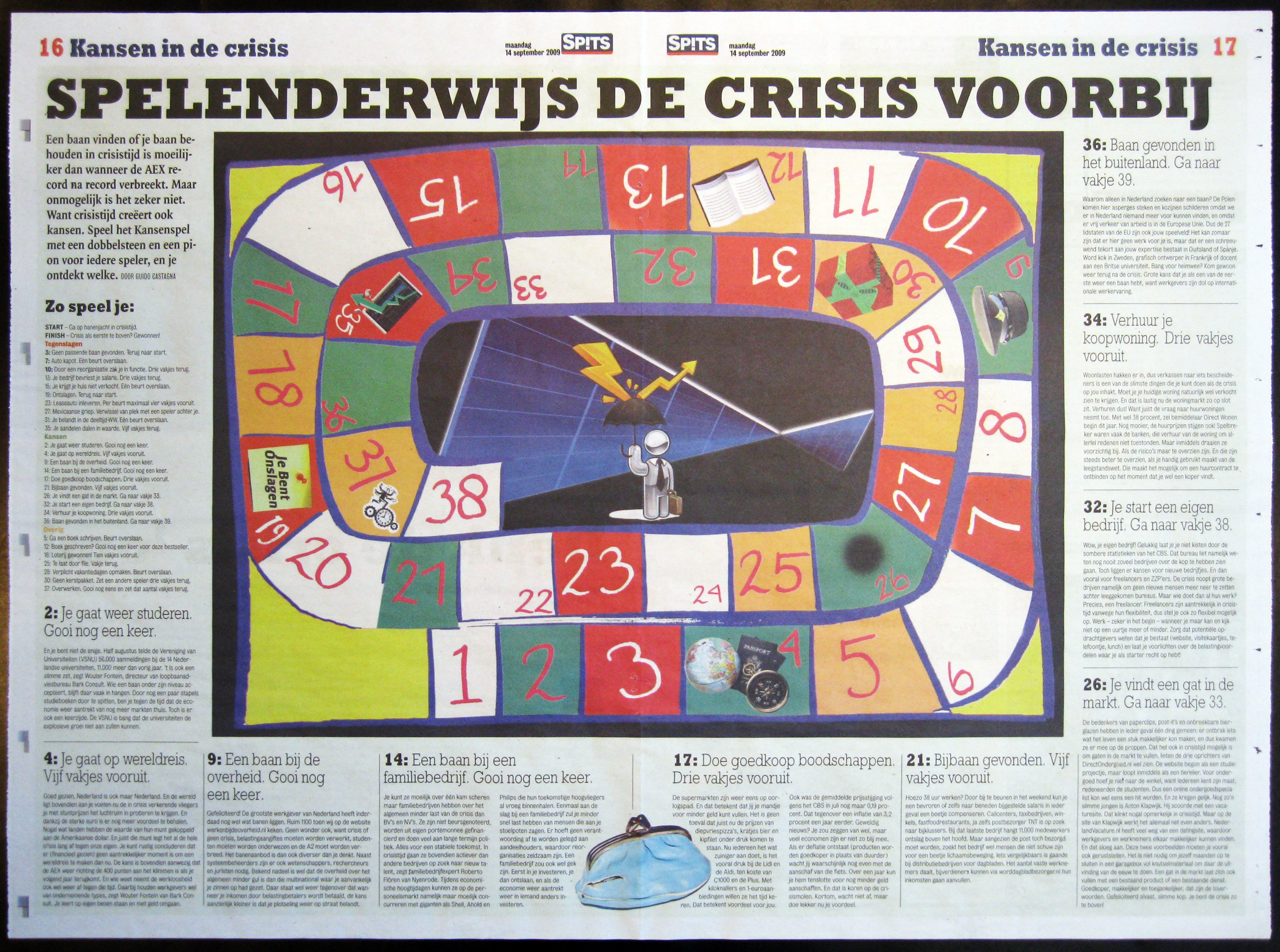 Spelenderwijs de Crisis Voorbij