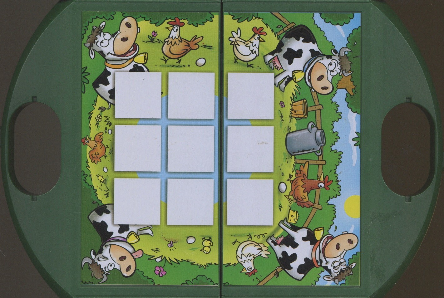 Boter, Kaas & Eieren + Backgammon Magnetisch reisspel