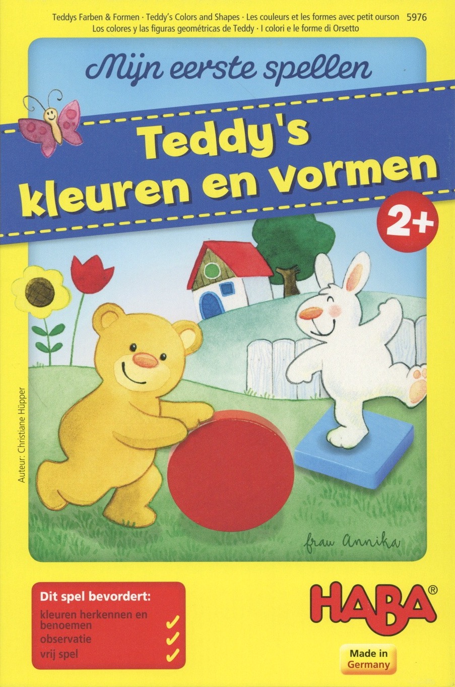 Mijn Eerste Spellen: Teddy's kleuren & Vormen