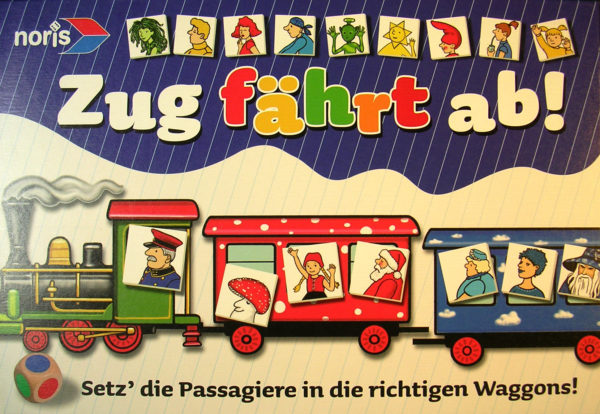 Zug fährt ab!