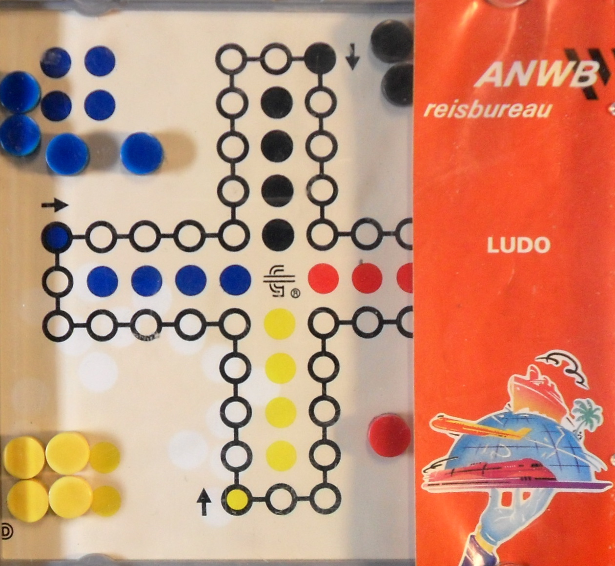 Ludo: Reisspel (magnetisch)