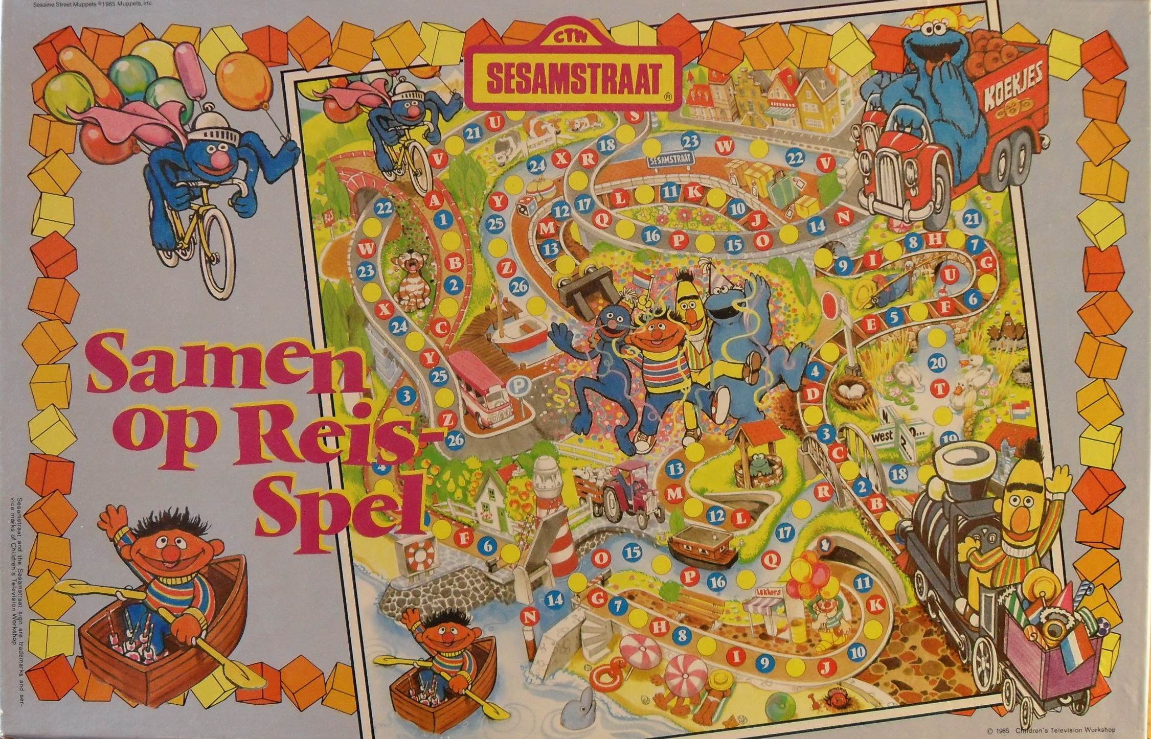 Samen op Reisspel: Sesamstraat
