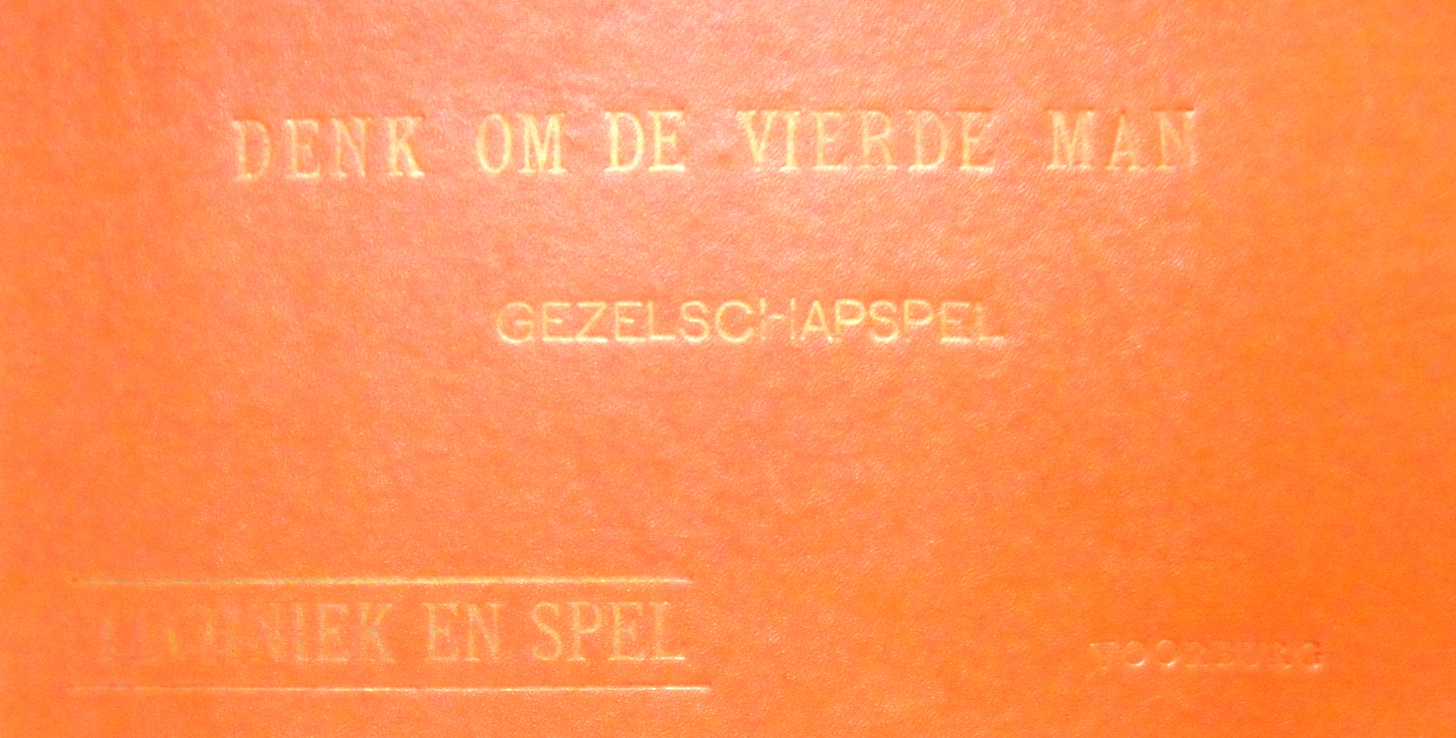 Denk Om De Vierde Man