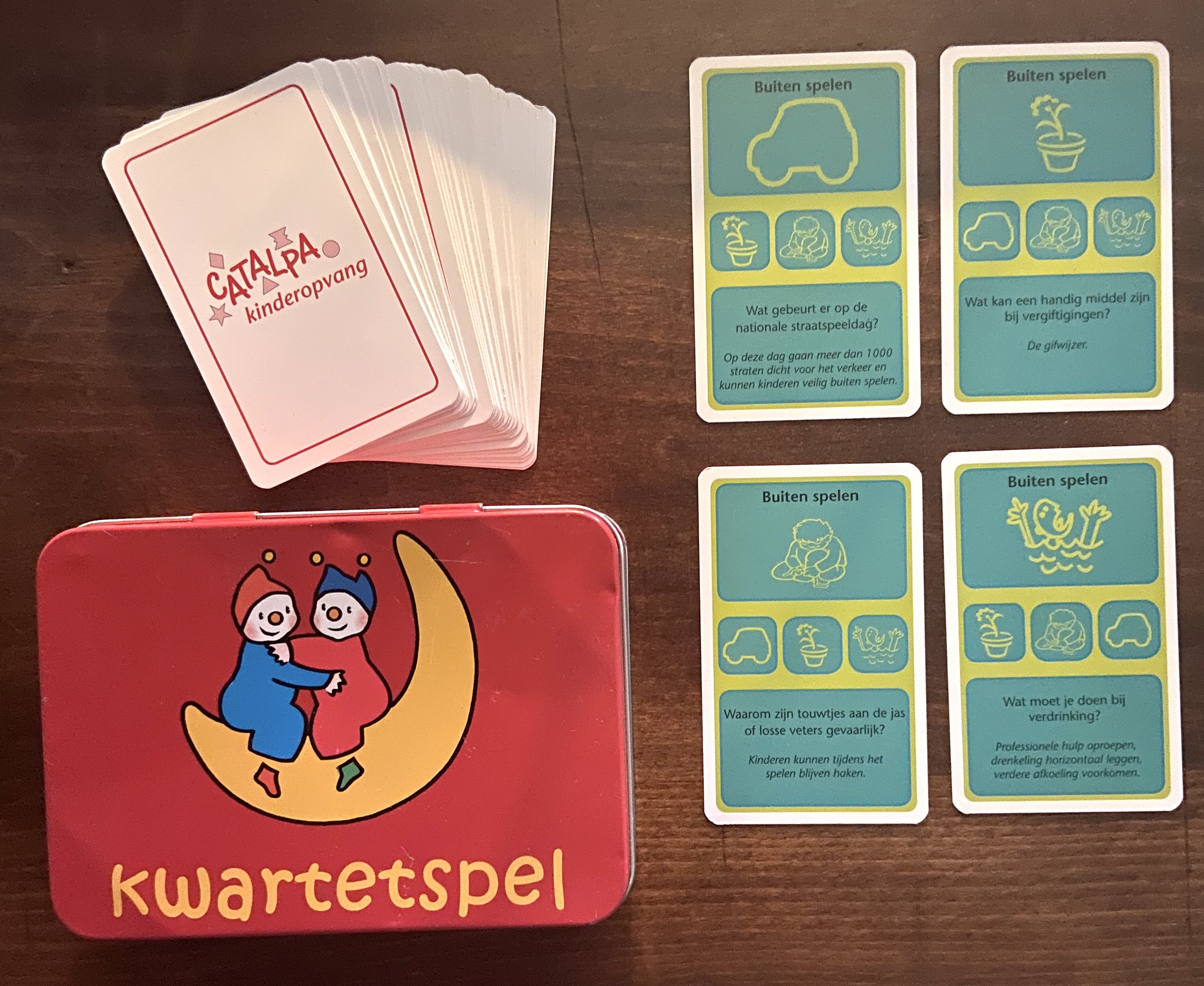 Kwartetspel: Preventie in de Kinderopvang