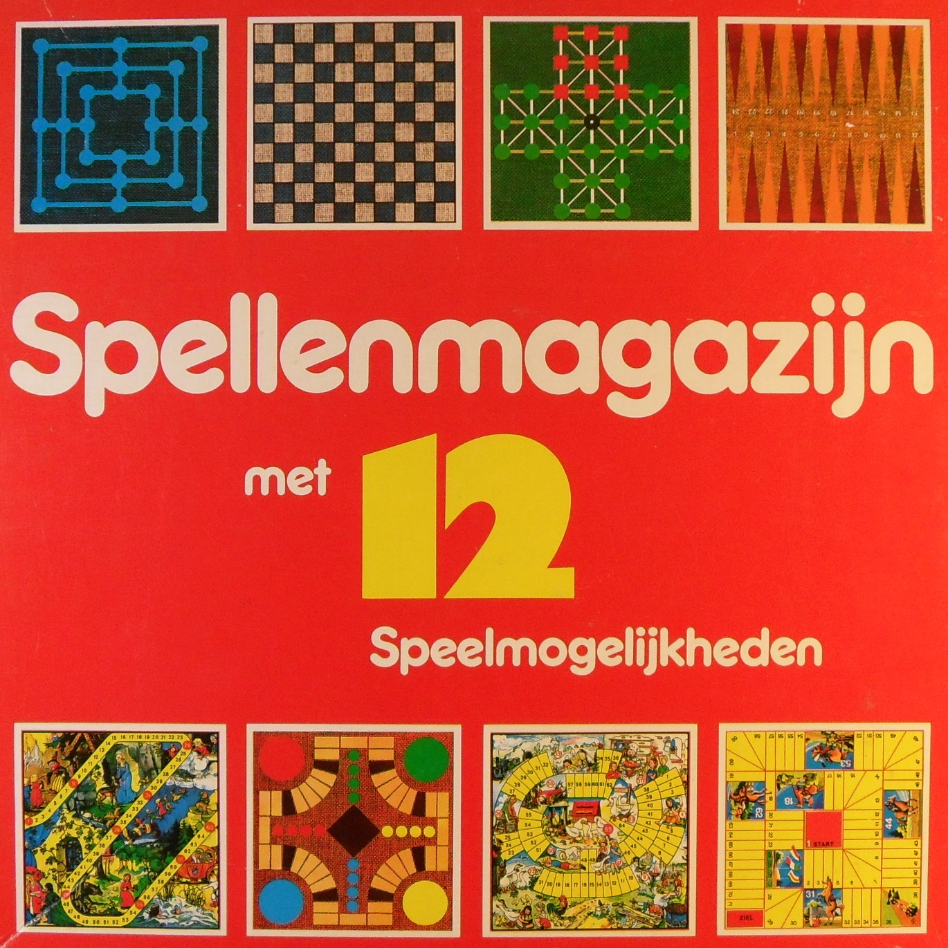 Spellenmagazijn met 12 Speelmogelijkheden