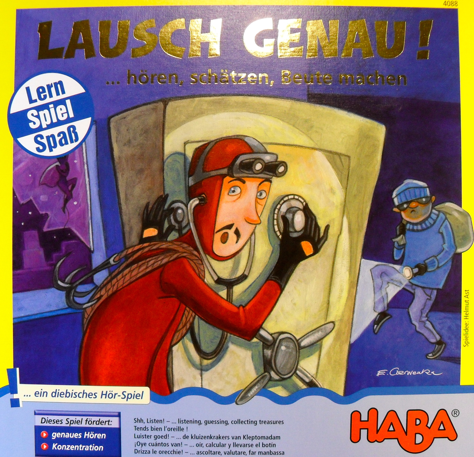 Lausch Genau! (Luister goed... de kluizenkrakers van Kleptomadam)