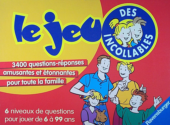 Le jeu des incollables