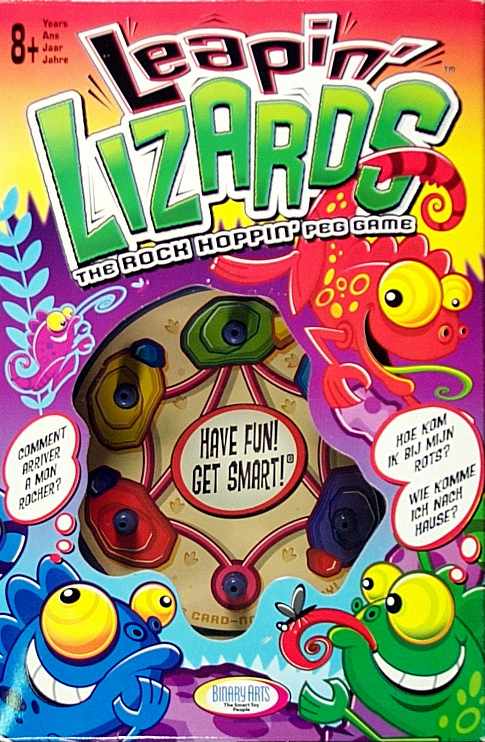 Leapin' Lizards - The Rock Hoppin' Peg Game
