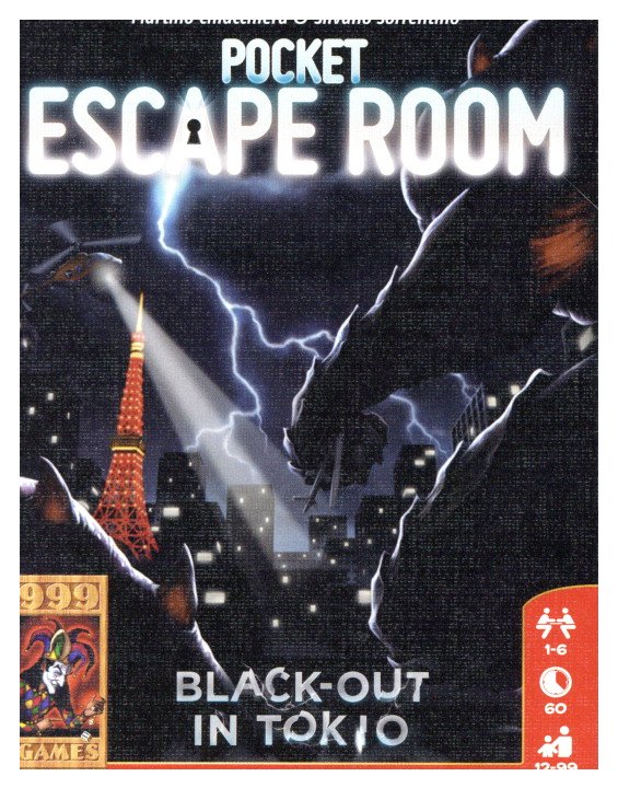Pocket Escape Room: Black out in Tokio