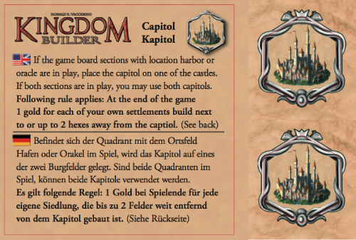 Kingdom Builder: Capitol (Promo 1)