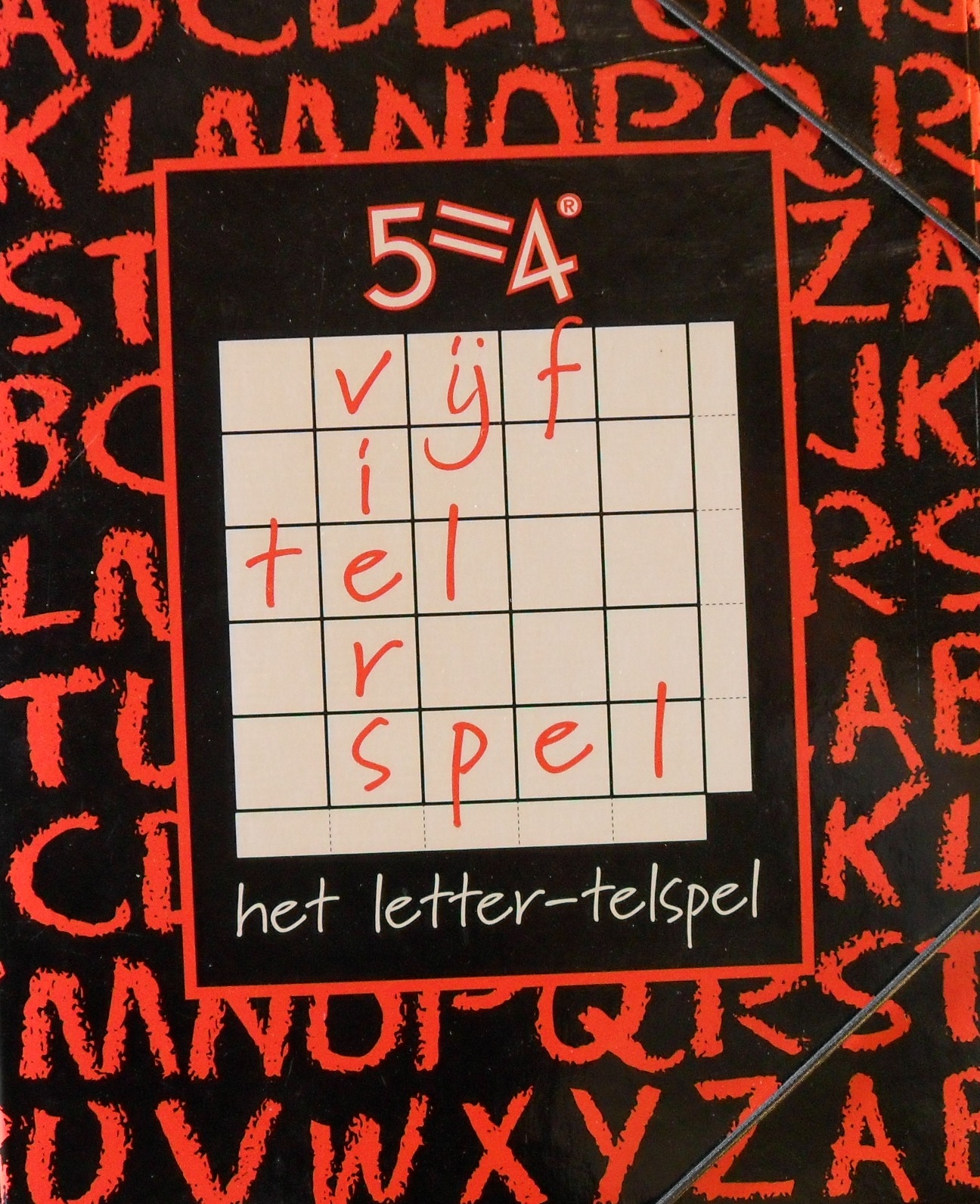5=4 Het Letter-Telspel (Vijf Vier telspel)