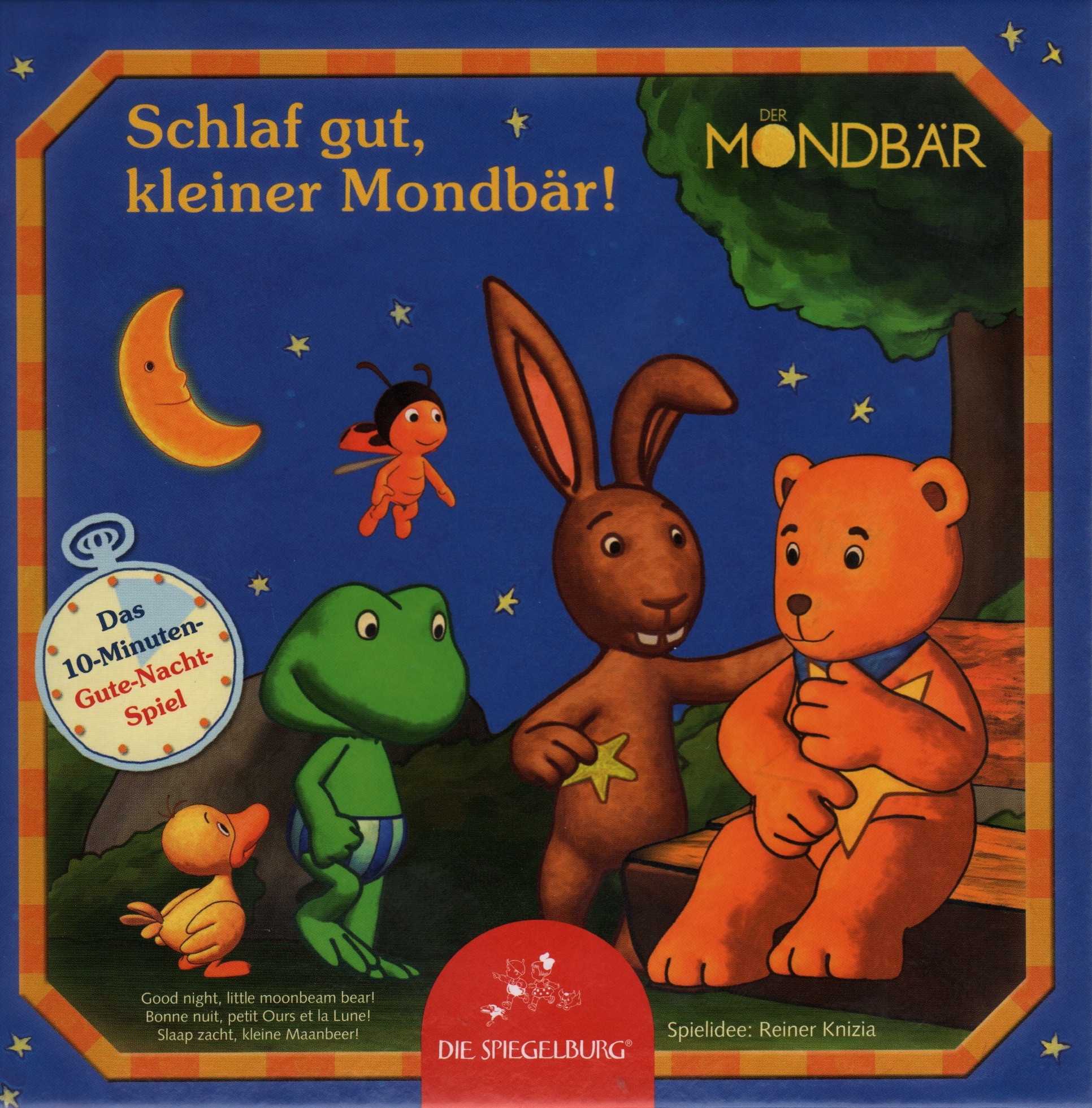 Schlaf gut, kleine Mondbär! (Slaap zacht, kleine Maanbeer)