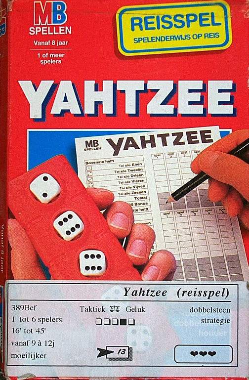 Yahtzee: Reisspel