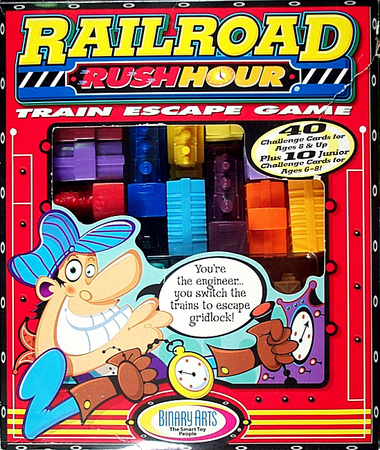 Railroad Rushhour Train Escape Game