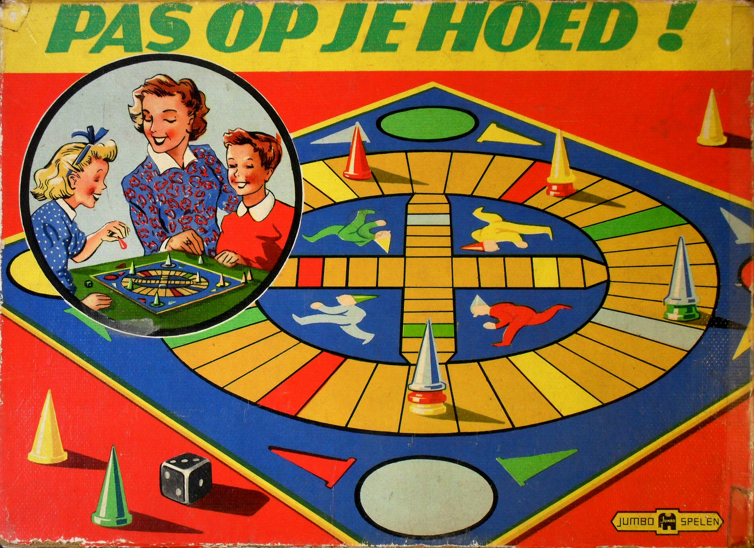 Pas op je hoed!