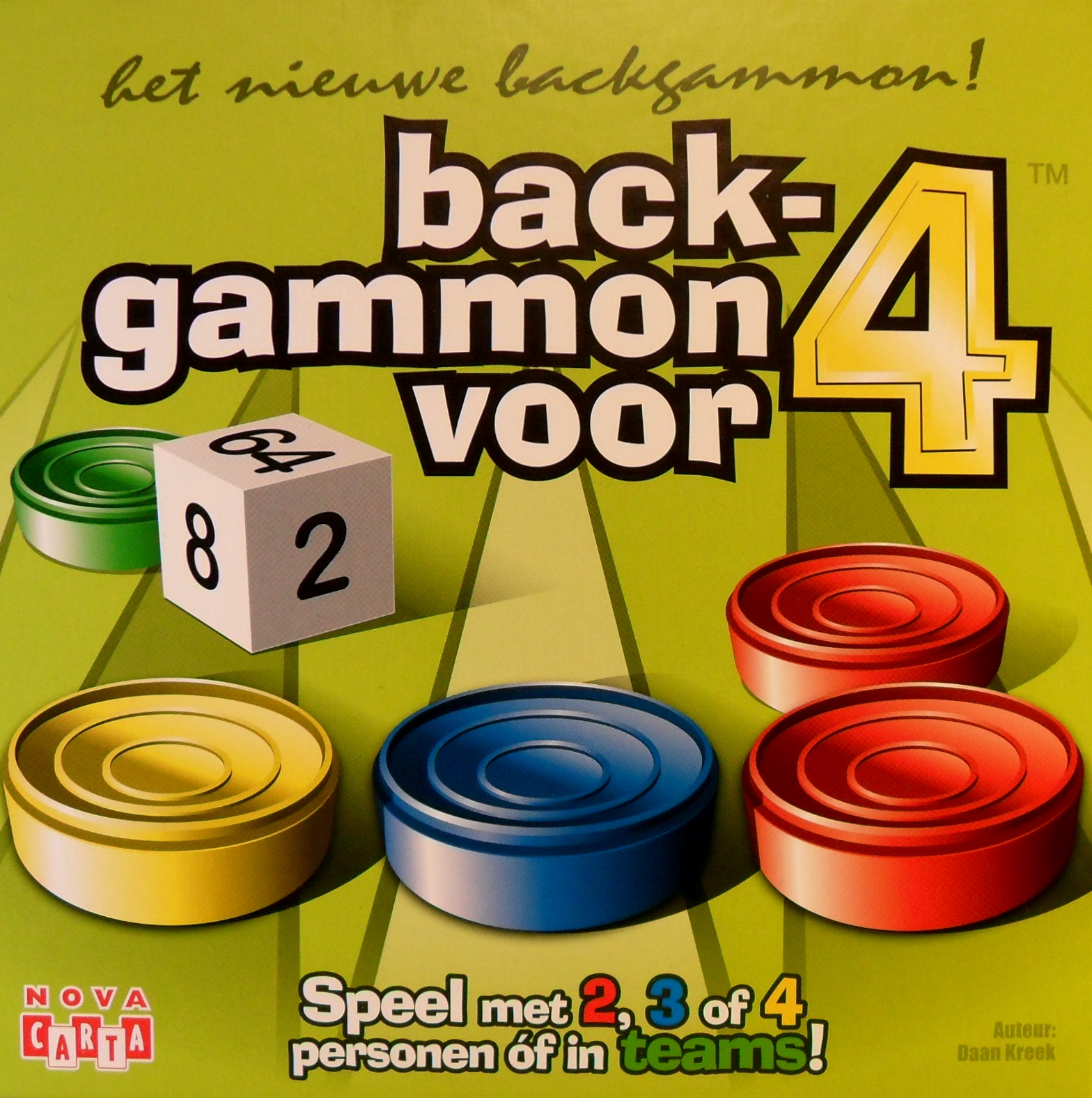 Backgammon voor 4