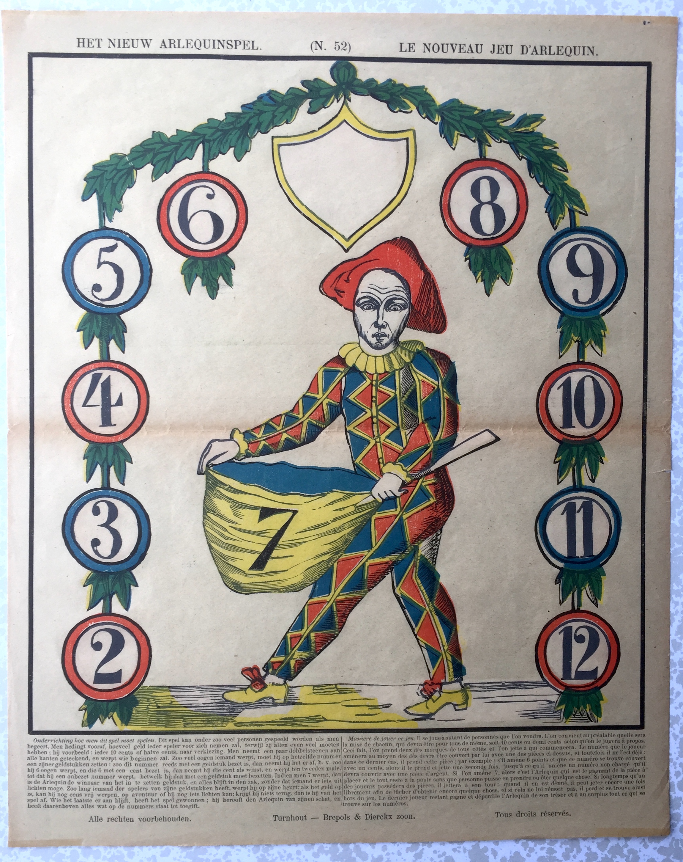 Het Nieuw Arlequinspel (Le Nouveau Jeu d'Arlequin)