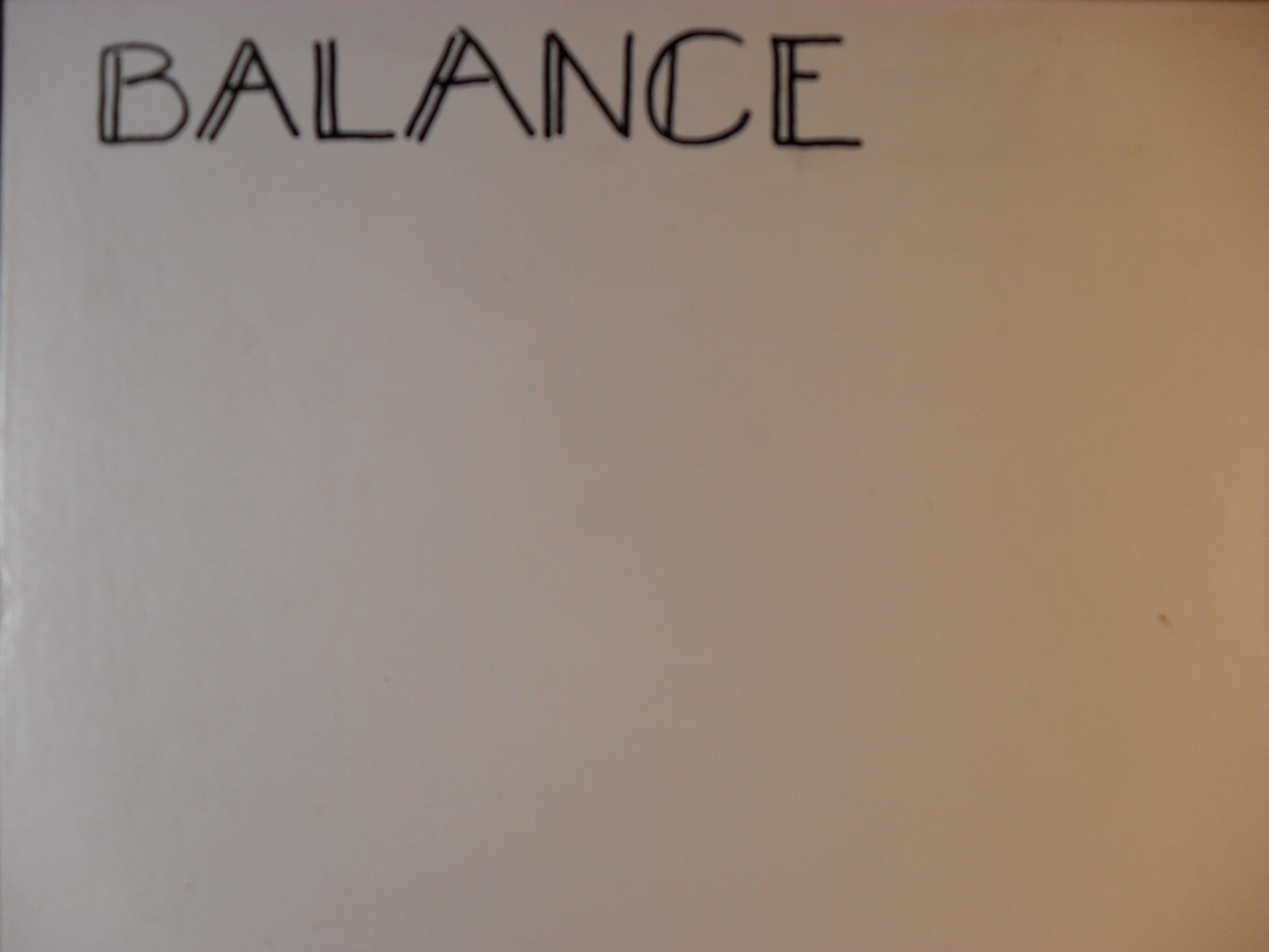 Balance