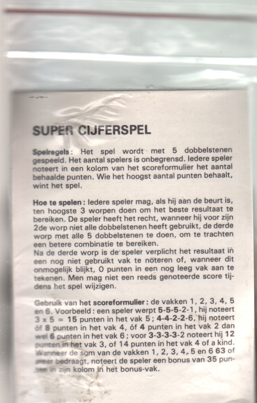 Super cijferspel