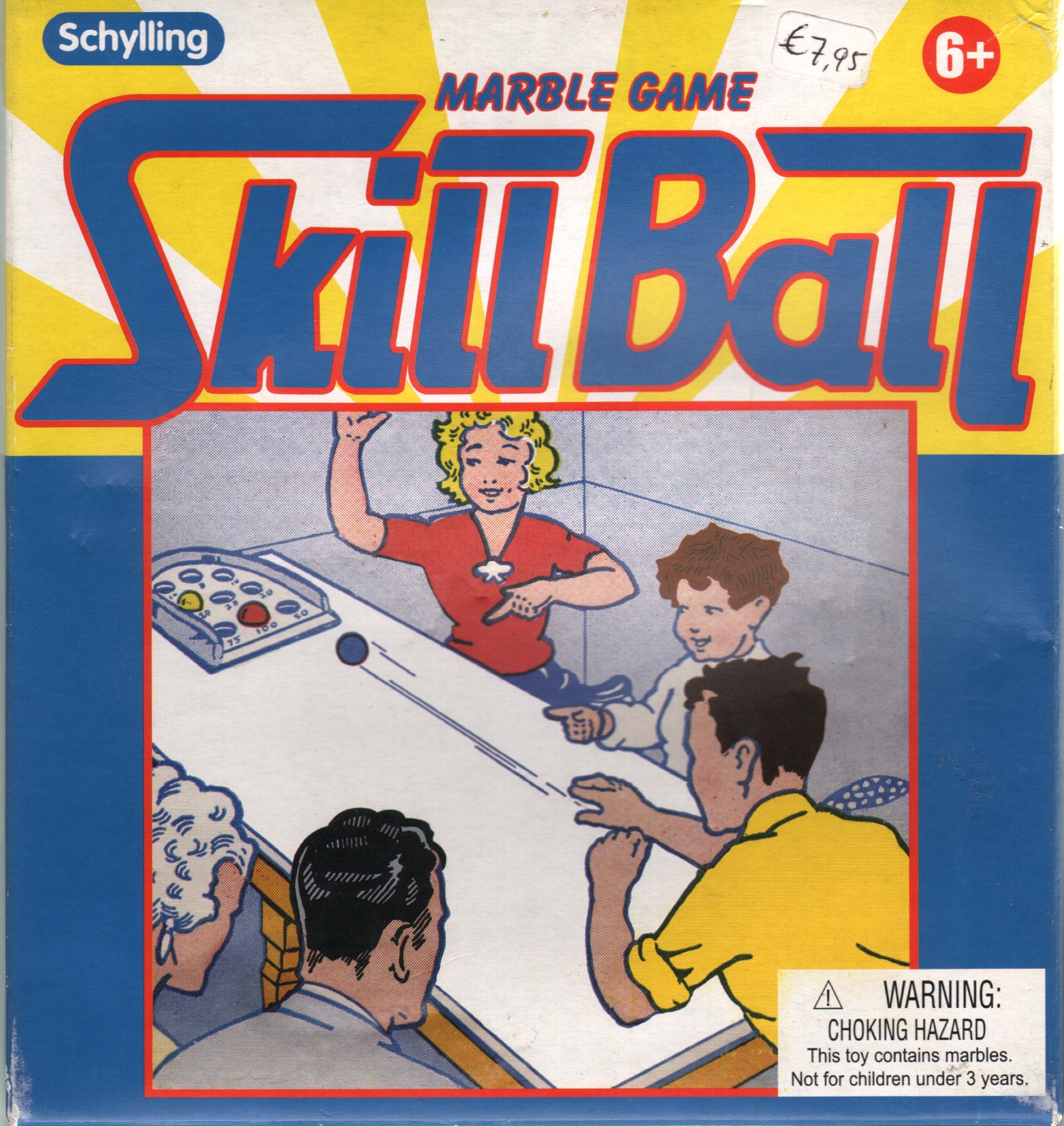 Skill Ball Marble Game
